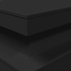 Couchtisch mit LED-Leuchten Schwarz 90x50x40 cm