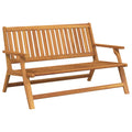 Relax Bank Braun Massivholz Akazie