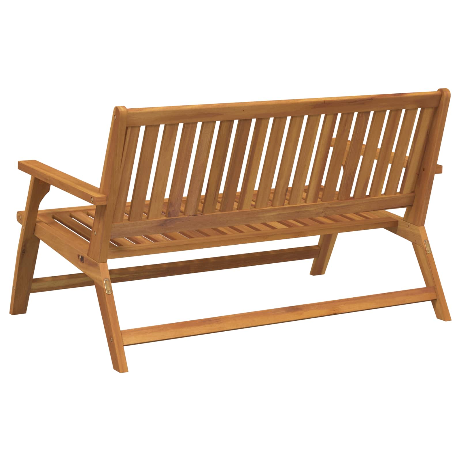 Relax Bank Braun Massivholz Akazie