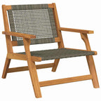 gartenmöbel 2 pcs Grau 67 x 78 x 73 cm Massivholz Akazie