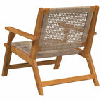 gartenmöbel 2 pcs Beige 67 x 78 x 73 cm Massivholz Akazie
