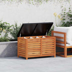 Gartenbox 90x48x55 cm Massivholz Eukalyptus