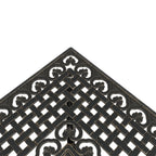Gartentisch Bronzen 80x80x75 cm Aluminiumguss