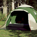 Kuppel-Campingzelt 3 Personen Grün Quick Release