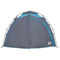 Kuppel-Campingzelt 4 Personen Blau Quick Release