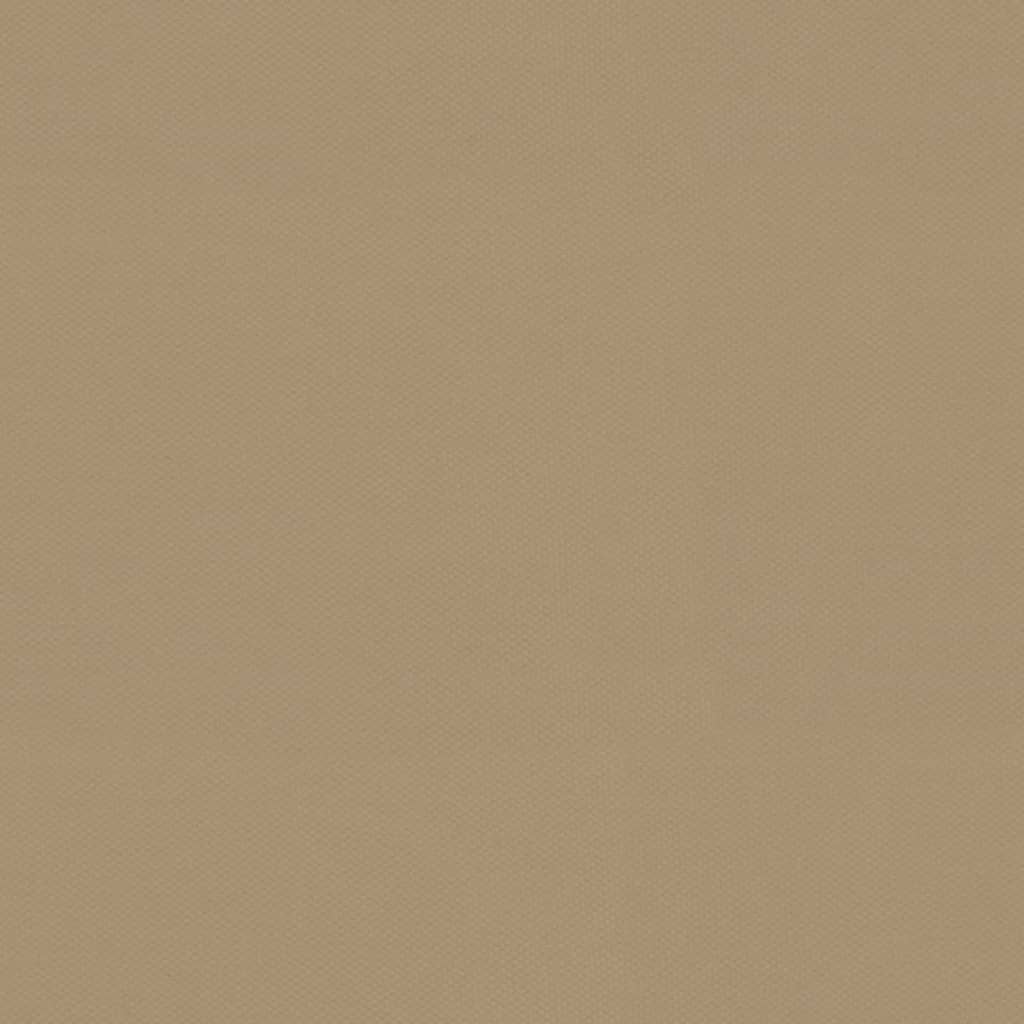Pavillon mit Doppeldach & Netzwänden Taupe 3,93x2,93 m Stahl