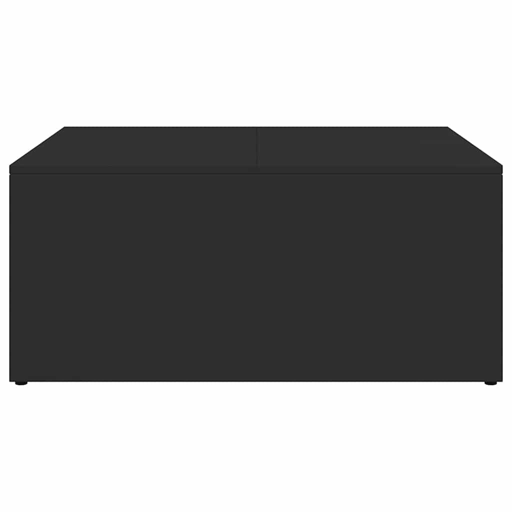 Satztische 2 Stk. Schwarz Holzwerkstoff und Metall