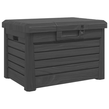 Outdoor-Kissenbox Anthrazit 73x50,5x46,5 cm Polypropylen