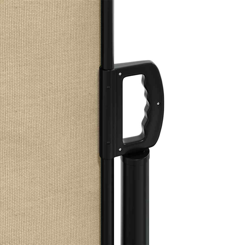 Seitenmarkise Ausziehbar Beige 100x300 cm