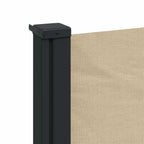 Seitenmarkise Ausziehbar Beige 117x300 cm