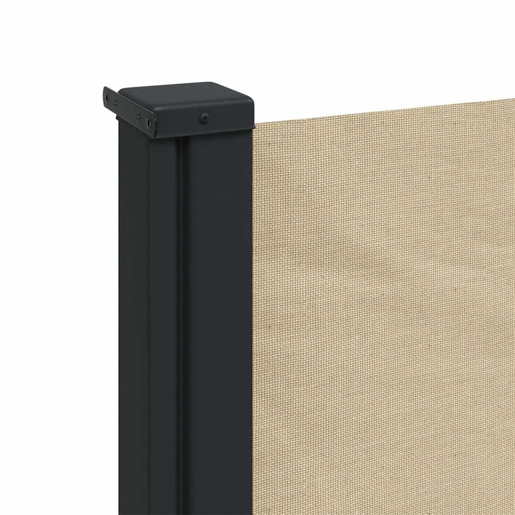 Seitenmarkise Ausziehbar Beige 117x300 cm