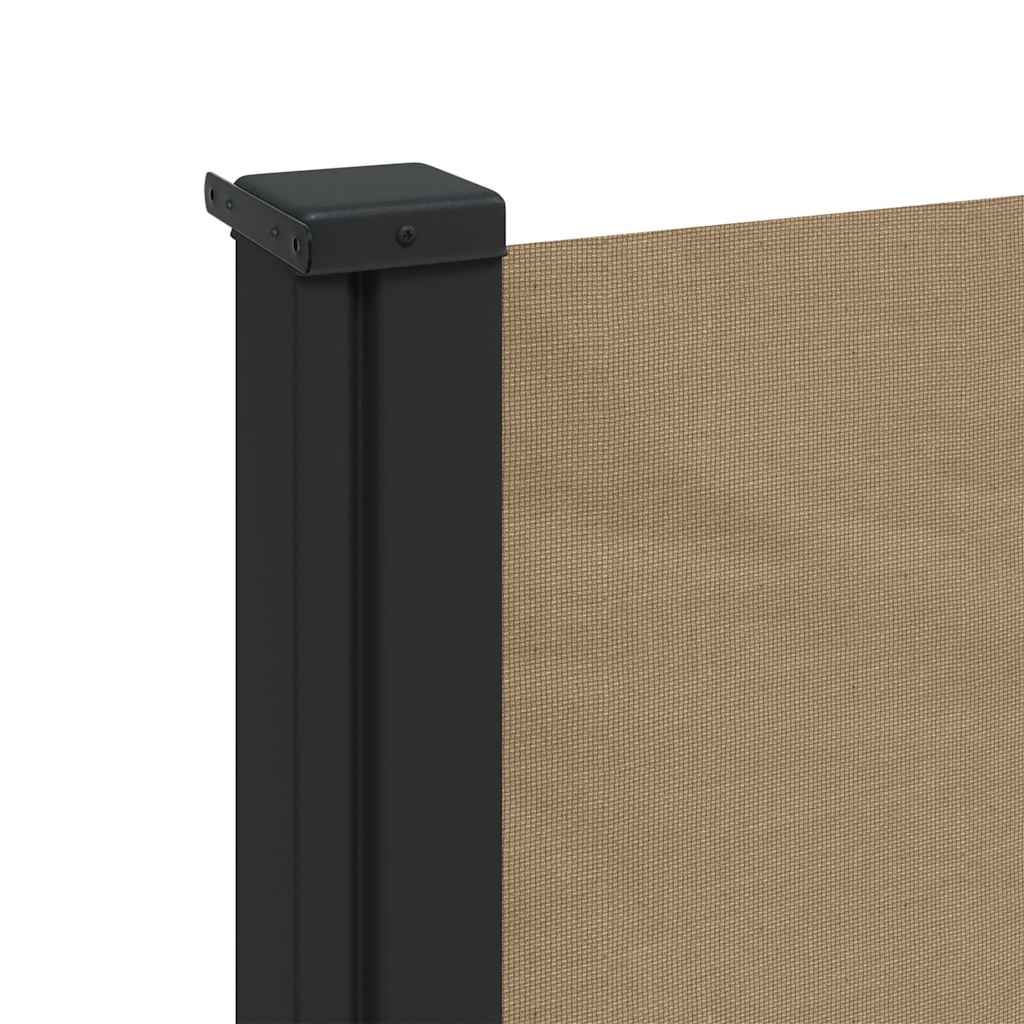 Seitenmarkise Ausziehbar Taupe 117x300 cm