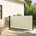 Seitenmarkise Ausziehbar Creme 140x500 cm