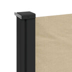 Seitenmarkise Ausziehbar Beige 180x500 cm