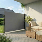 Seitenmarkise Ausziehbar Anthrazit 200x500 cm