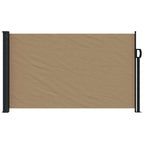 Seitenmarkise Ausziehbar Taupe 120x600 cm