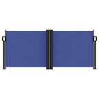 Seitenmarkise Ausziehbar Blau 100x600 cm