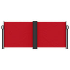 Seitenmarkise Ausziehbar Rot 100x600 cm