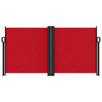 Seitenmarkise Ausziehbar Rot 120x600 cm