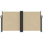 Seitenmarkise Ausziehbar Beige 120x600 cm