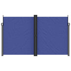 Seitenmarkise Ausziehbar Blau 200x600 cm