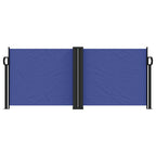 Seitenmarkise Ausziehbar Blau 100x1000 cm