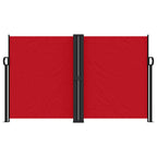 Seitenmarkise Ausziehbar Rot 140x1000 cm
