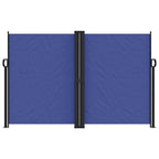 Seitenmarkise Ausziehbar Blau 160x1000 cm