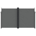Seitenmarkise Ausziehbar Anthrazit 200x1200 cm