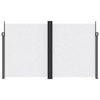 Seitenmarkise Ausziehbar Weiß 200x1200 cm
