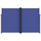 Seitenmarkise Ausziehbar Blau 220x1200 cm