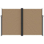 Seitenmarkise Ausziehbar Taupe 220x1200 cm