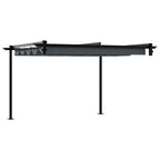 Pavillon 300 x 300 x 200 cm Anthrazit Polyester