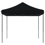 Partyzelt Faltbar Pop-Up Schwarz 292x292x315 cm