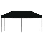 Partyzelt Faltbar Pop-Up Schwarz 580x292x315 cm