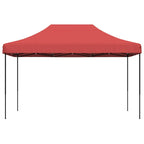 Partyzelt Faltbar Pop-Up Burgunderrot 440x292x315 cm