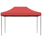 Partyzelt Faltbar Pop-Up Burgunderrot 410x279x315 cm