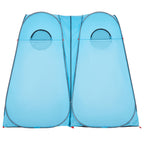 Sichtschutzzelt Blau Pop-Up Wasserdicht