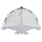 Strandzelt Grau Quick Release Wasserdicht