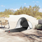 Strandzelt Grau Pop-Up Wasserdicht