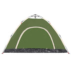 Campingzelt 4 Personen Grün Quick Release