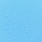 Regenponcho mit Kapuze 2-in-1-Design Blau 223x145 cm