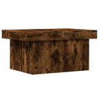 Couchtisch Räuchereiche 80x55x40 cm Holzwerkstoff
