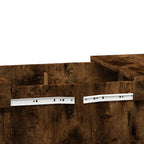 Couchtisch Räuchereiche 80x55x40 cm Holzwerkstoff