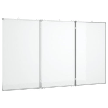 Magnetisches Whiteboard Klappbar 180x80x1,7 cm Aluminium