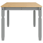 Esstisch Corona Grau 180x90x75 cm Massivholz Kiefer