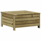 3-tlg. Garten-Lounge-Set mit Kissen Kiefernholz Imprägniert