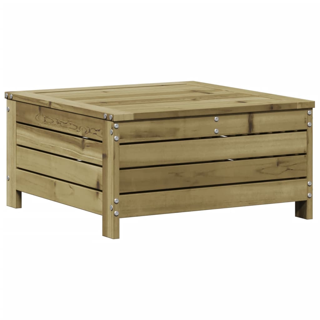 3-tlg. Garten-Lounge-Set mit Kissen Kiefernholz Imprägniert