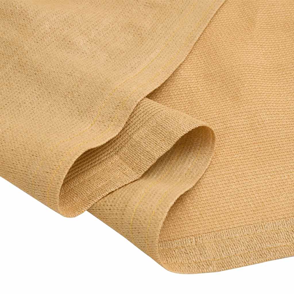Zeltteppich Sandfarbe 250x600 cm HDPE