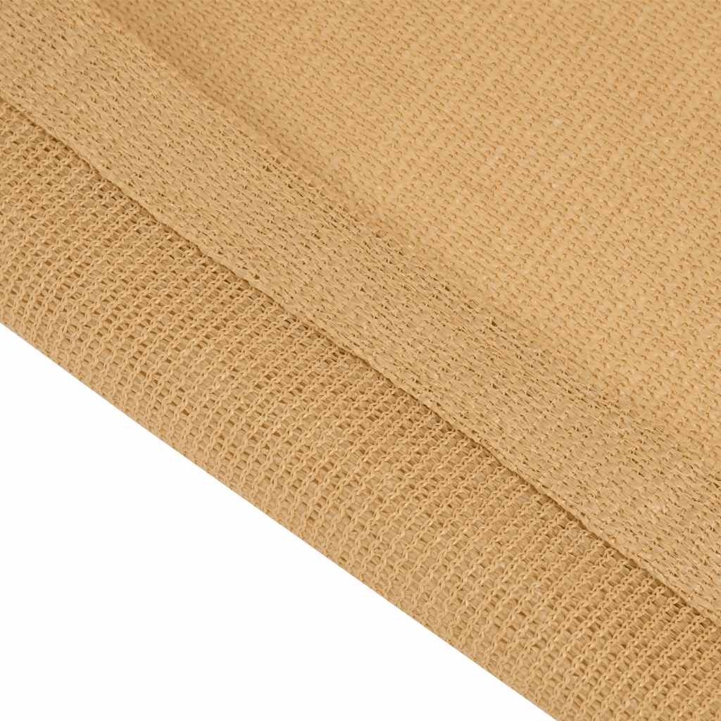 Zeltteppich Sandfarbe 300x600 cm HDPE